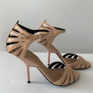 Giuseppe Zanotti sandal heel in Blush EU 37 (6.5-7 US) NWT in box
